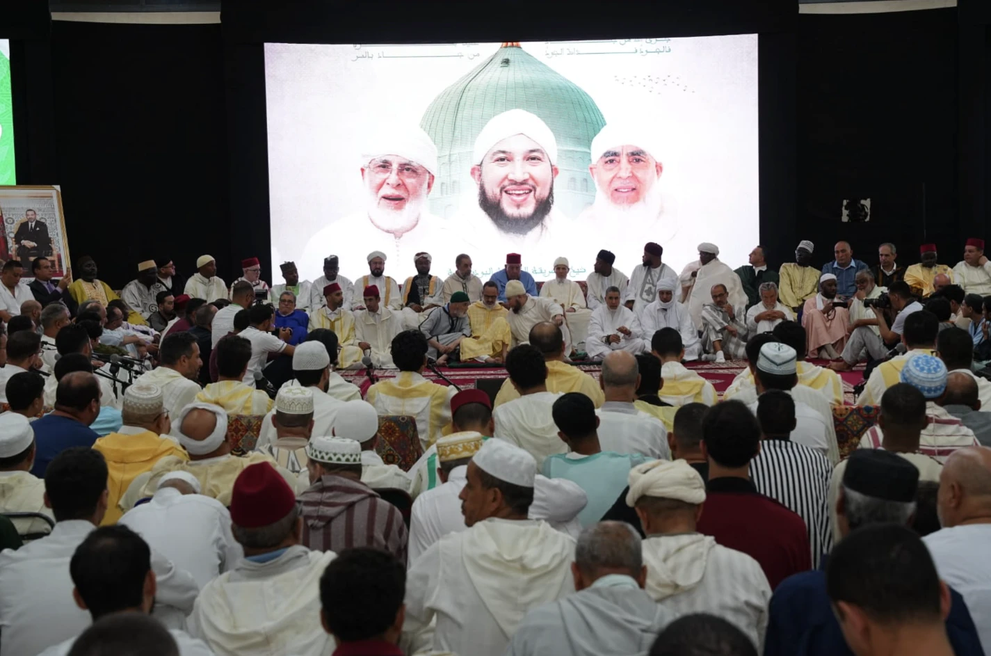 في أجواء روحانية خاشعة.. الزاوية القادرية البودشيشية بمداغ تحيي ليلة المولد النبوي الشريف
